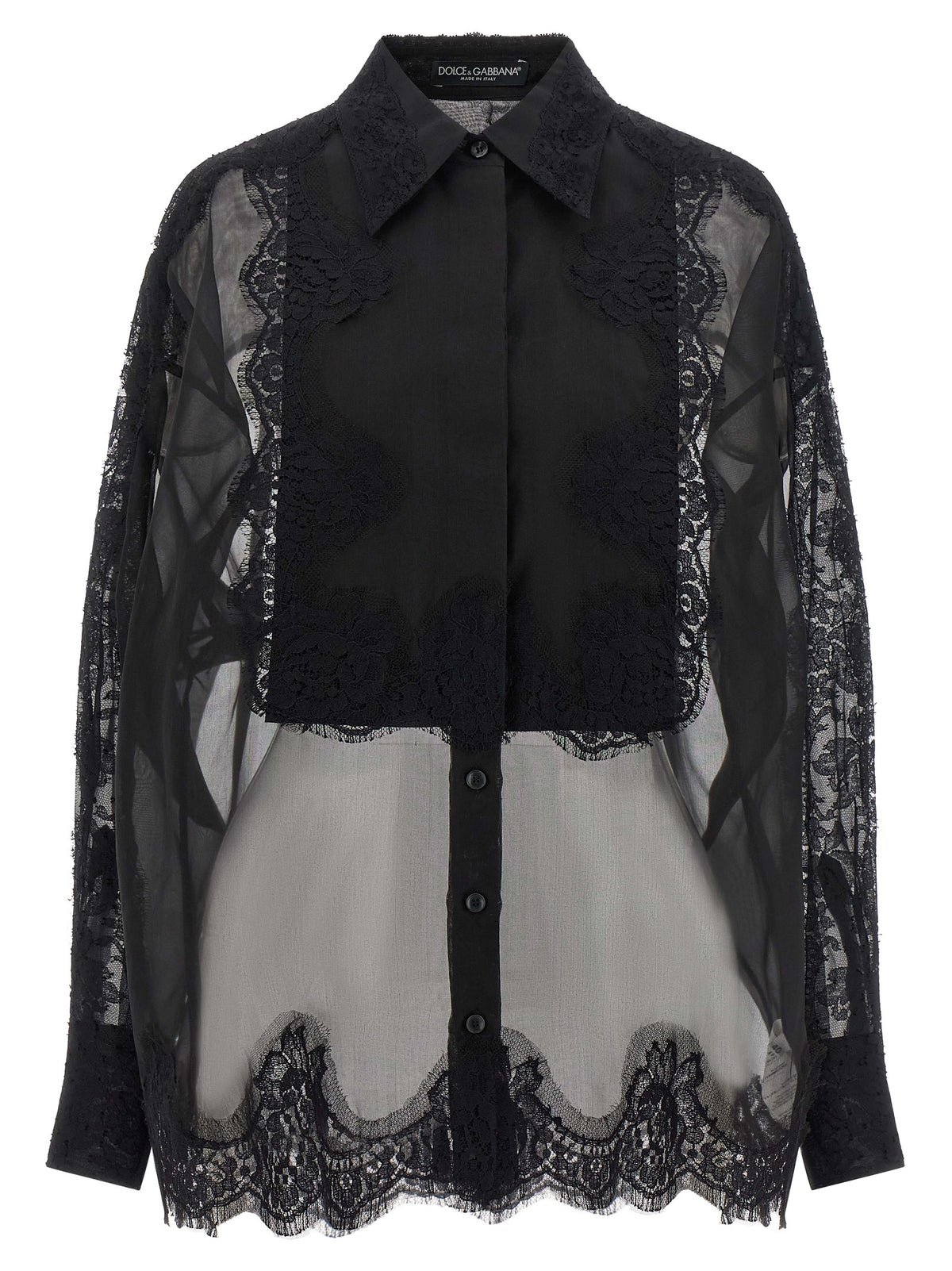 Black Silk Blouse