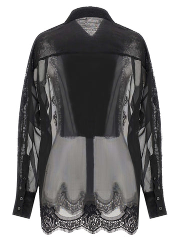 Black Silk Blouse