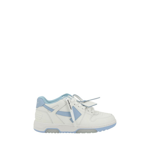 White Calf Leather Bos Taurus Athletic Sneakers