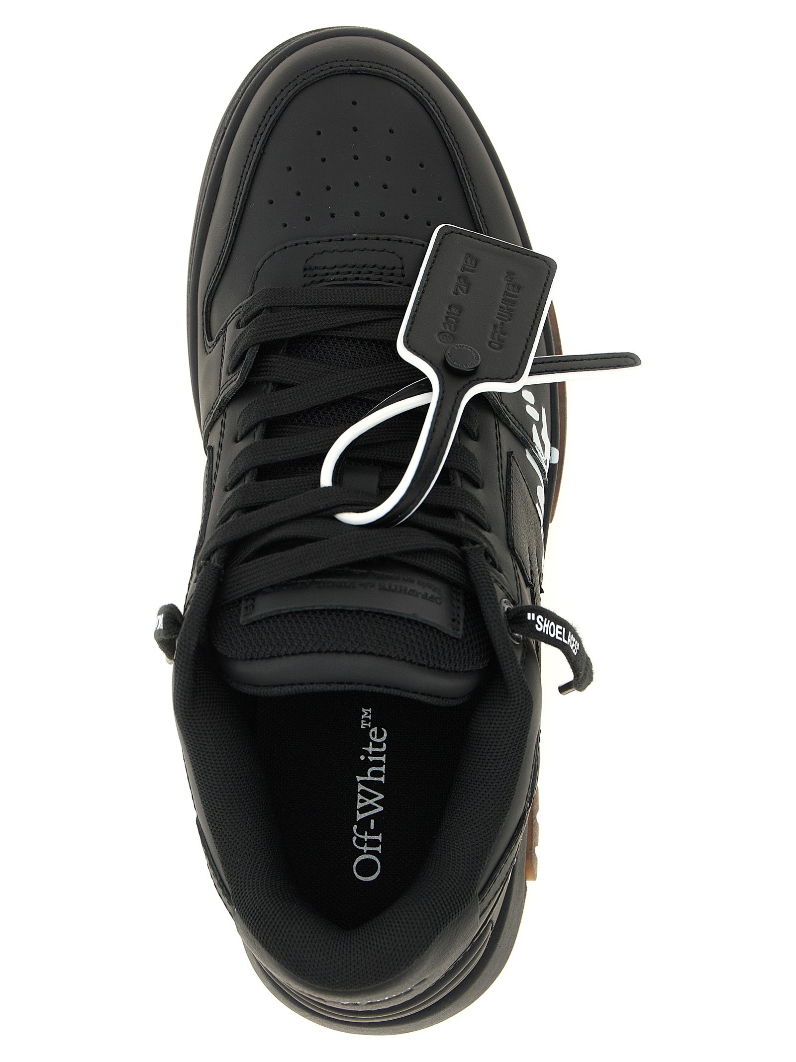 Bicolor Calfskin Low Top Sneakers