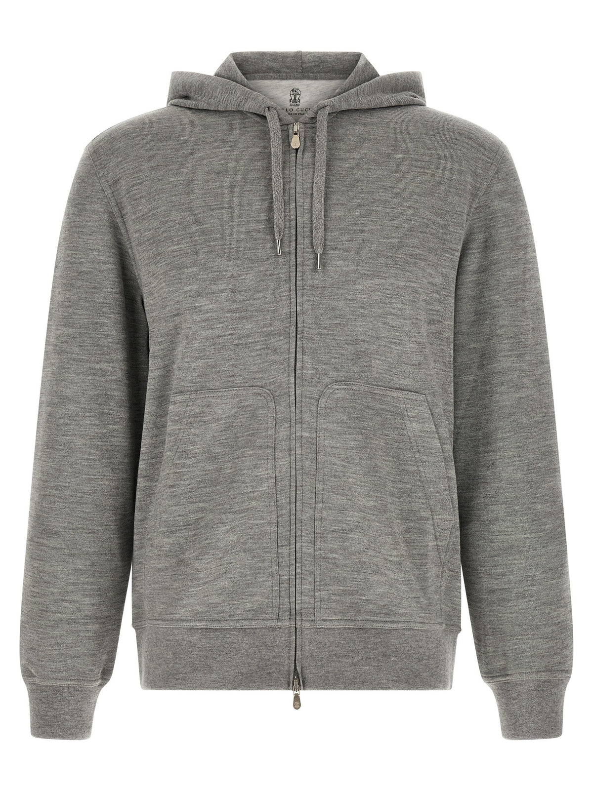 Gray Cashmere Sweatshirt