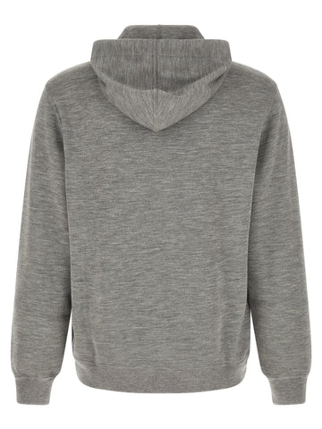 Gray Cashmere Sweatshirt