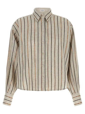 Beige Linen Blouse
