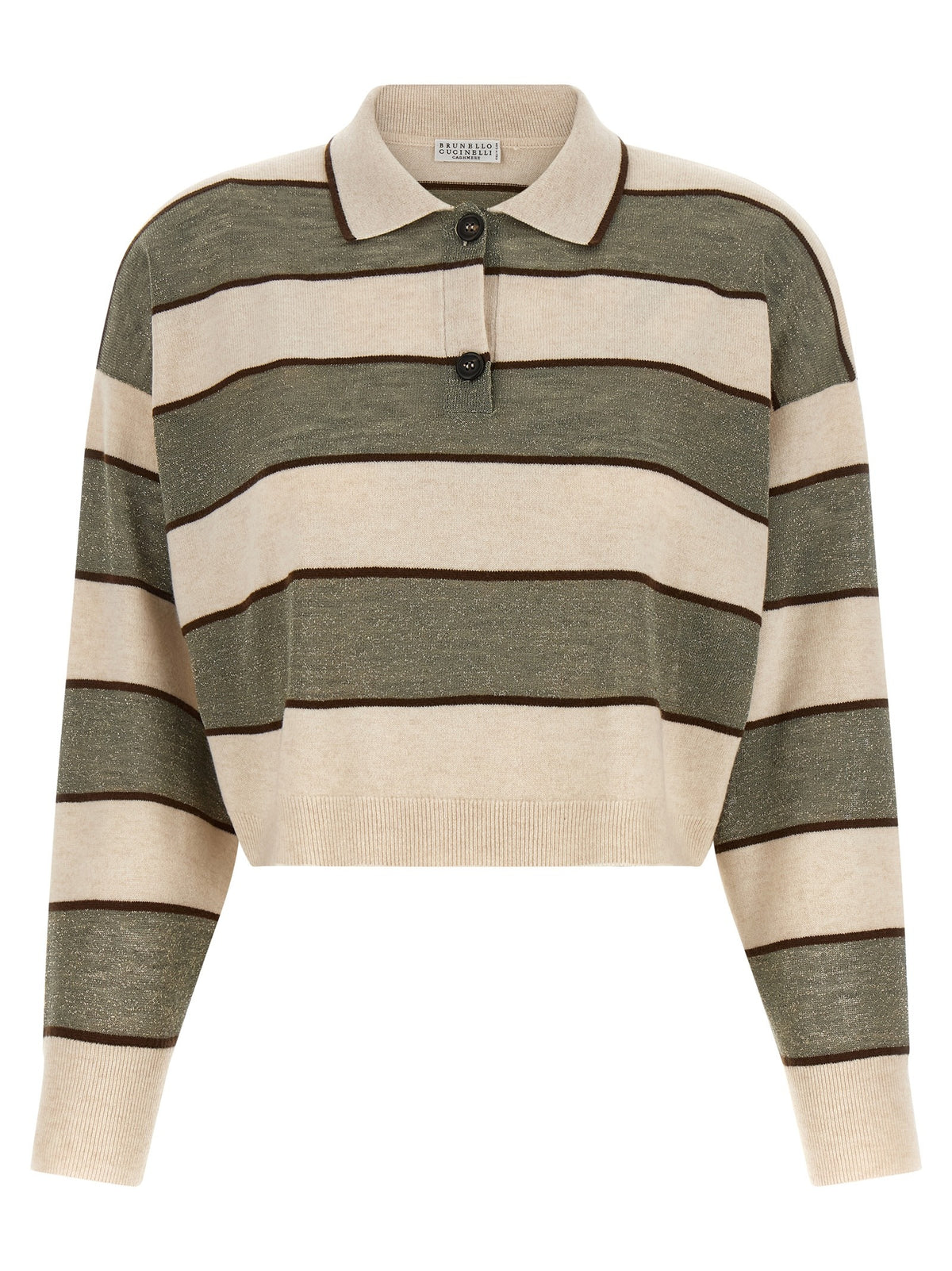Multicolor Virgin Wool Polo Shirt