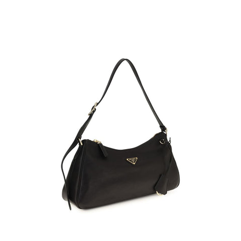 Black Calf Leather Bos Taurus Shoulder Bag