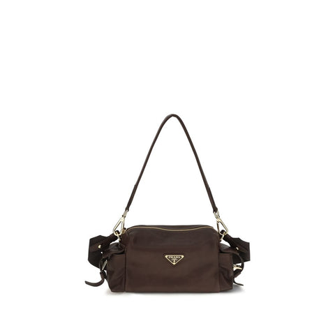 Brown Napa Leather / Calf Bos Taurus Shoulder Bag