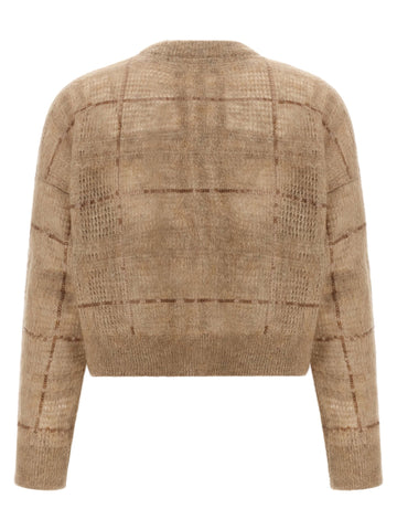 Beige Wool Cardigan