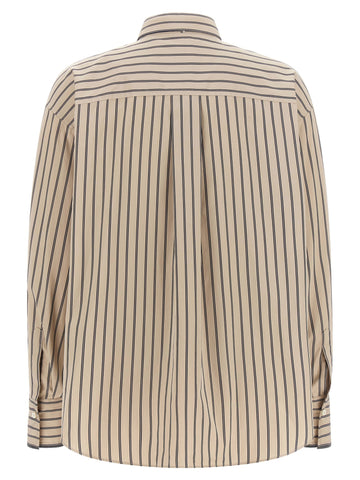 Beige Cotton Blouse