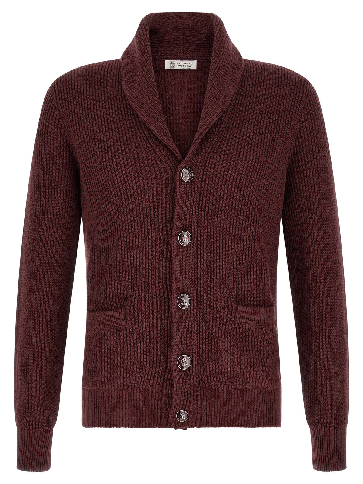 Bordeaux Cotton Cardigan