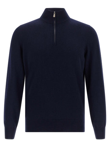 Blue Cashmere Cardigan