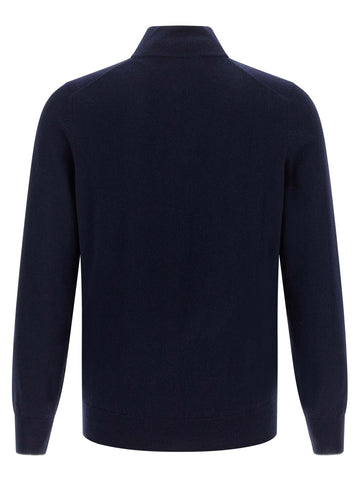 Blue Cashmere Cardigan