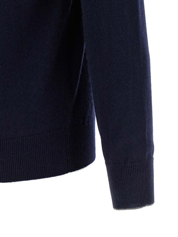 Blue Cashmere Cardigan