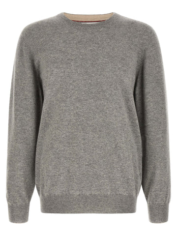 Gray Cashmere Cardigan