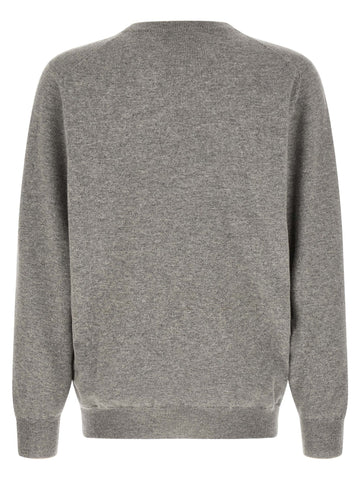 Gray Cashmere Cardigan