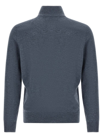 Blue Cashmere Cardigan