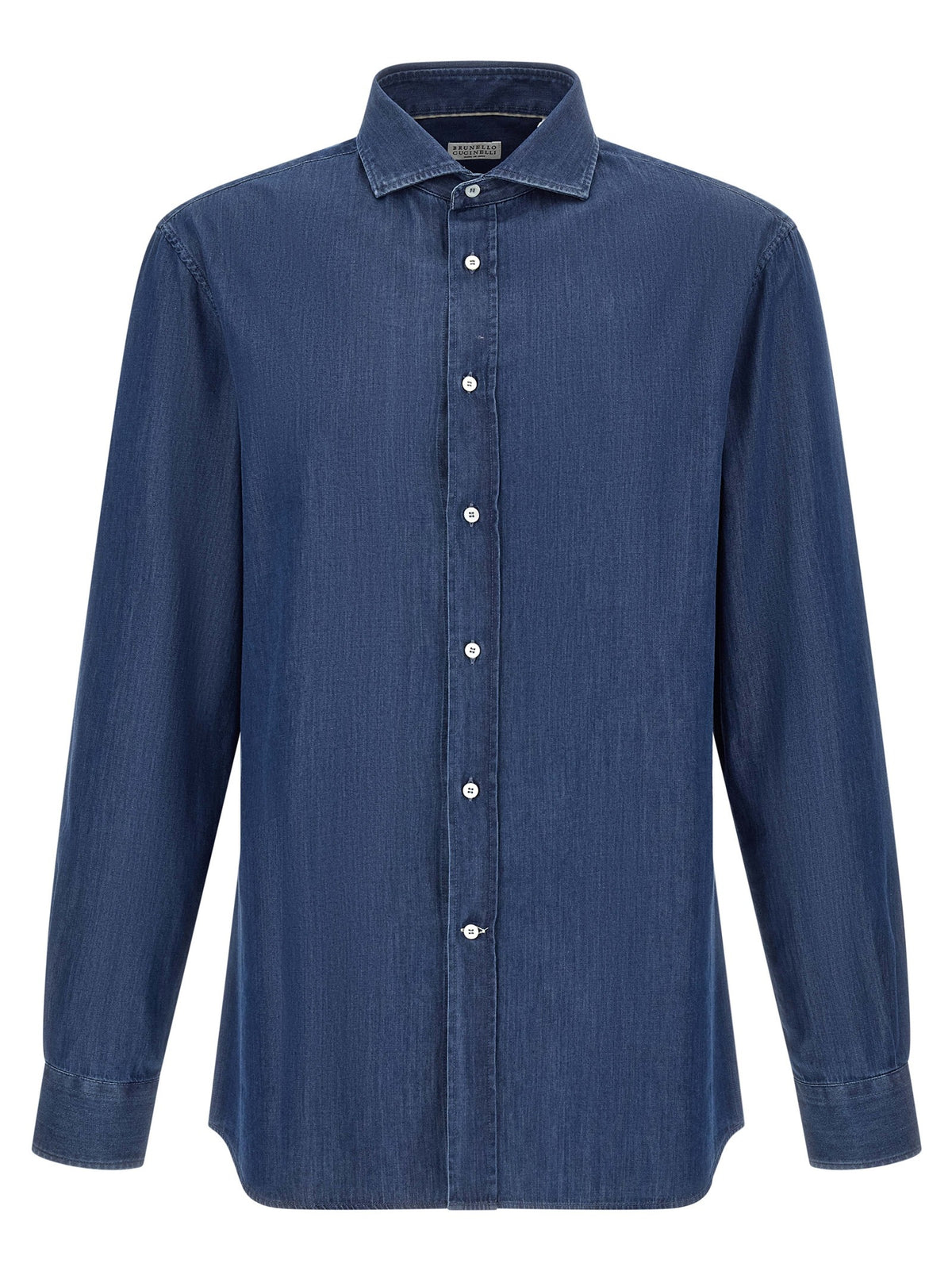 Blue Cotton Blouse