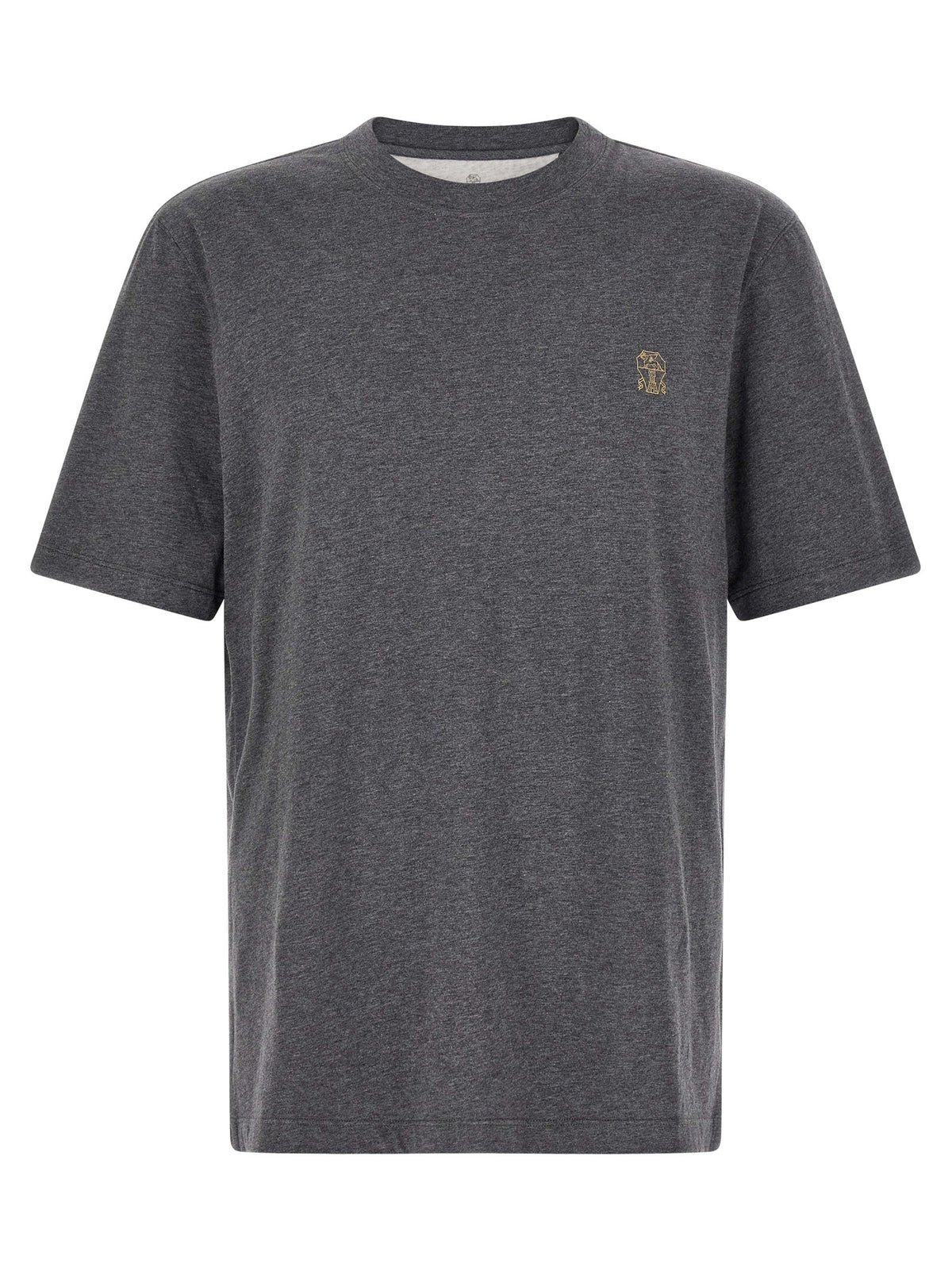 Gray Cotton T-Shirt