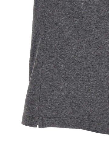 Gray Cotton T-Shirt
