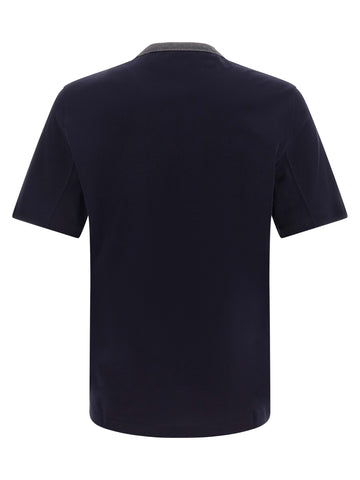 Blue Cotton T-Shirt