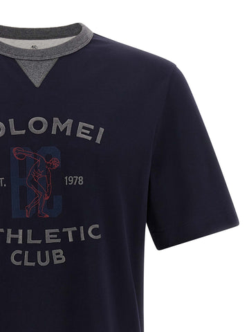 Blue Cotton T-Shirt