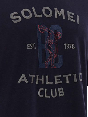 Blue Cotton T-Shirt