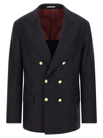 Blue Virgin Wool Blazer