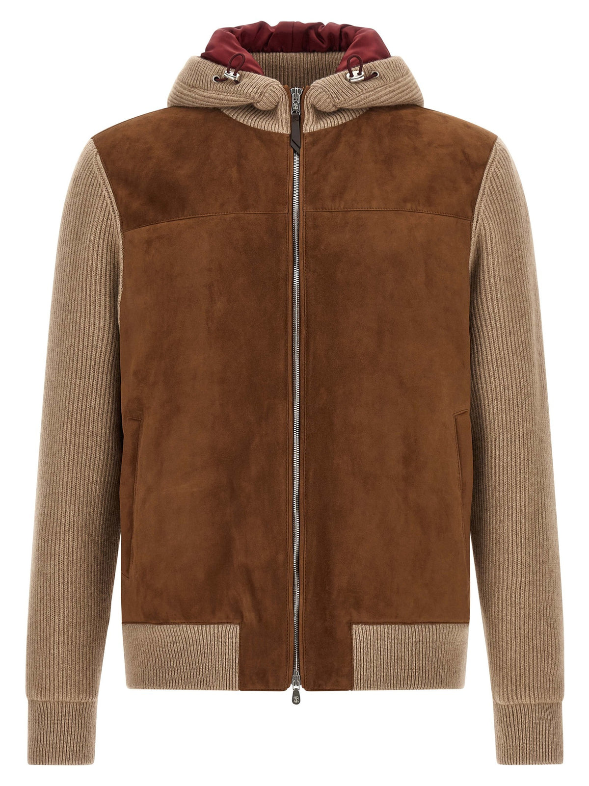 Brown Lamb Leather Bomber