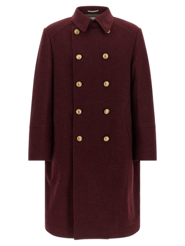 Bordeaux Cashmere Coat
