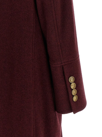 Bordeaux Cashmere Coat