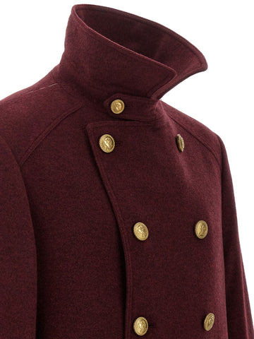 Bordeaux Cashmere Coat