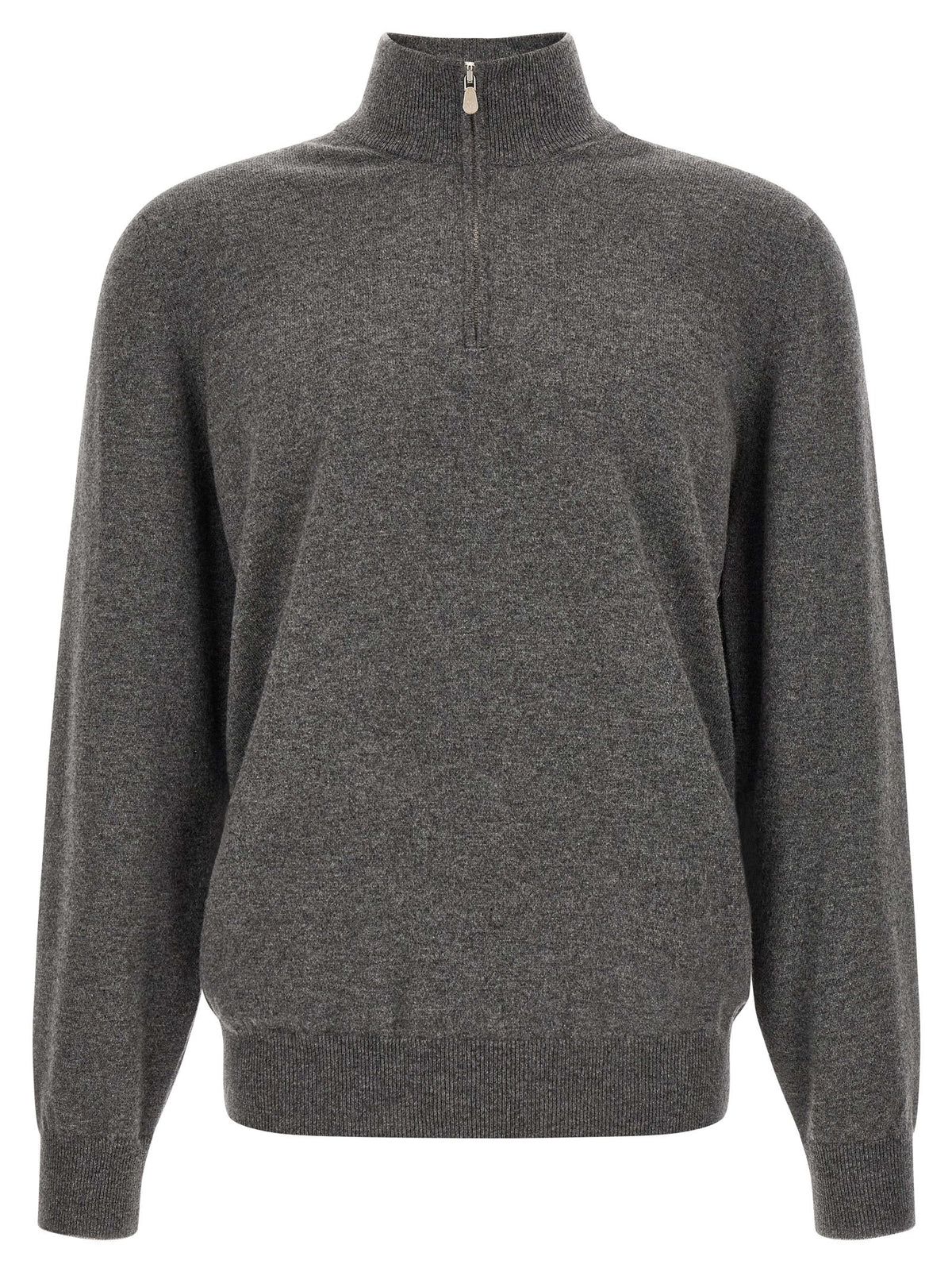 Gray Cashmere Cardigan