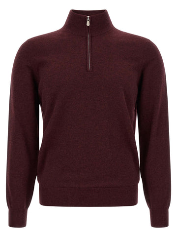 Bordeaux Cashmere Cardigan