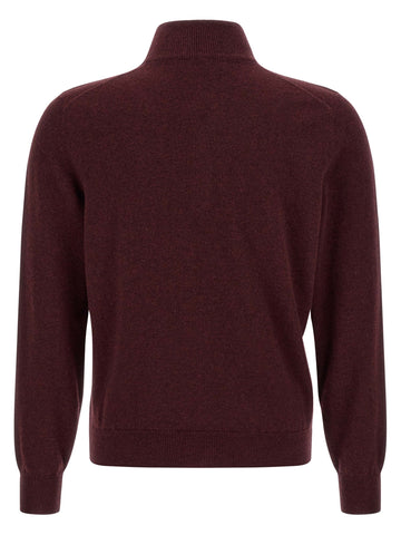 Bordeaux Cashmere Cardigan