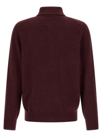 Bordeaux Cashmere Polo Shirt