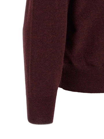 Bordeaux Cashmere Polo Shirt