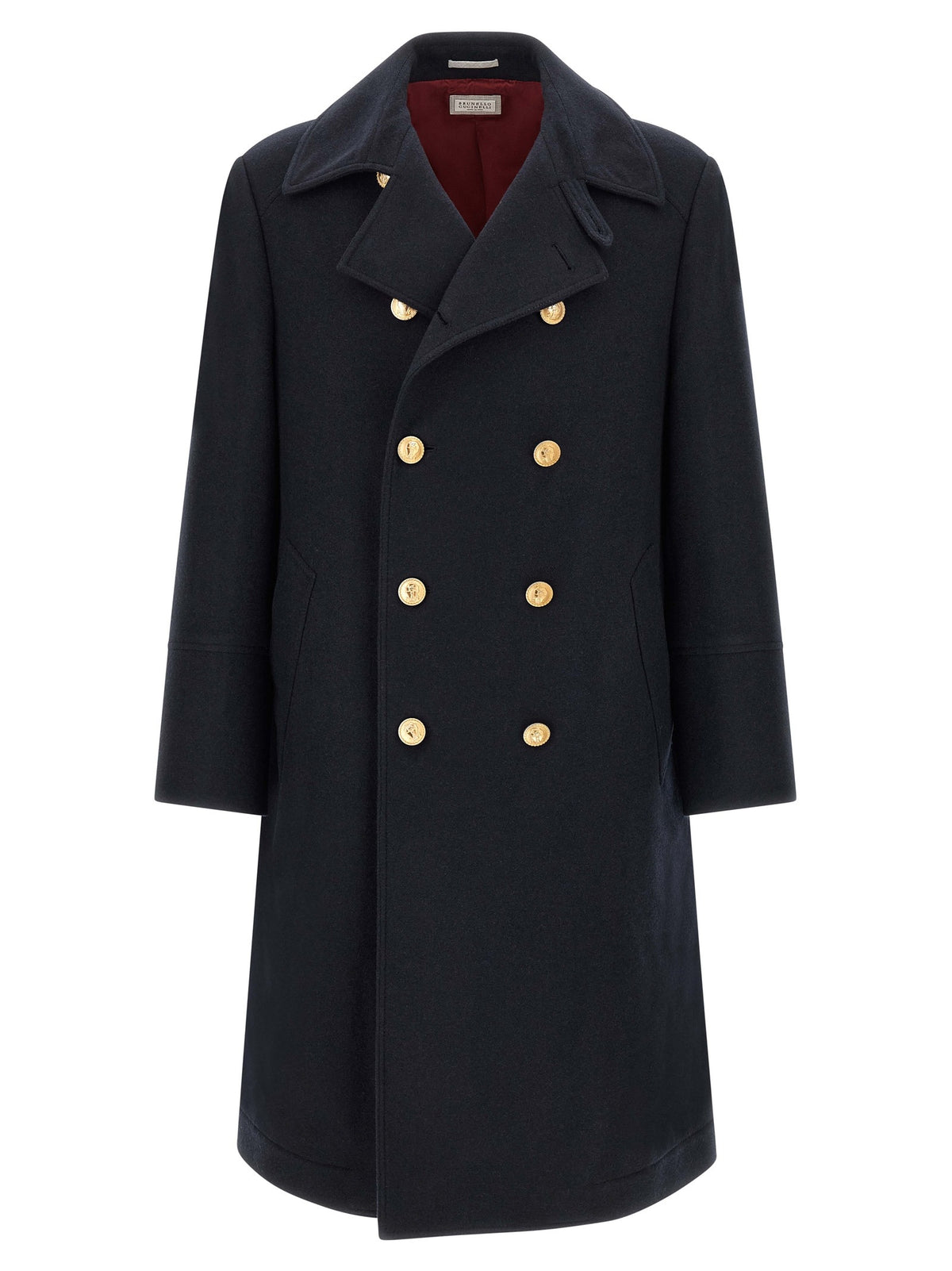 Blue Cashmere Coat