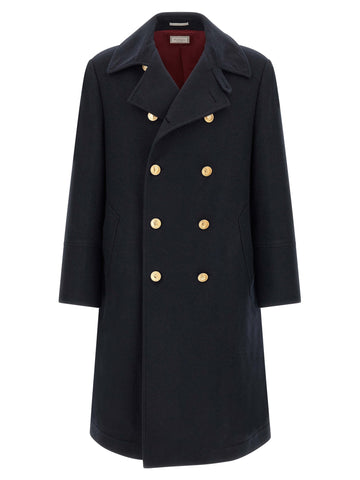 Blue Cashmere Coat