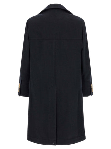 Blue Cashmere Coat