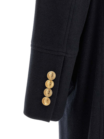 Blue Cashmere Coat