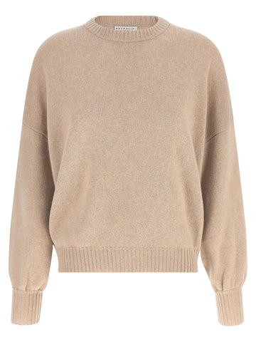 Beige Cashmere Cardigan