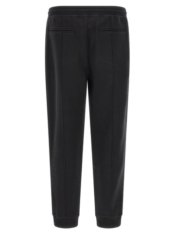 Black Cotton Joggers (Workout Pants)
