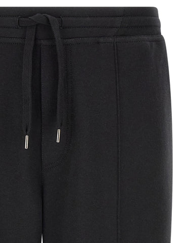 Black Cotton Joggers (Workout Pants)