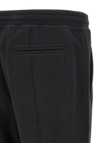 Black Cotton Joggers (Workout Pants)