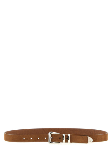 Brown Calfskin Regular Belt