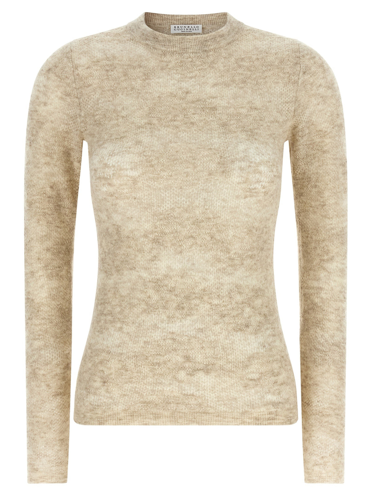 Beige Silk Cardigan