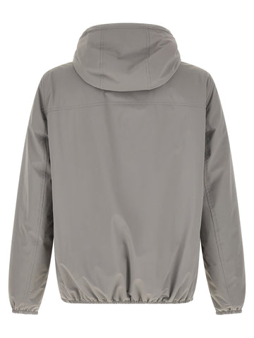 Gray Polyamide Shell Jacket