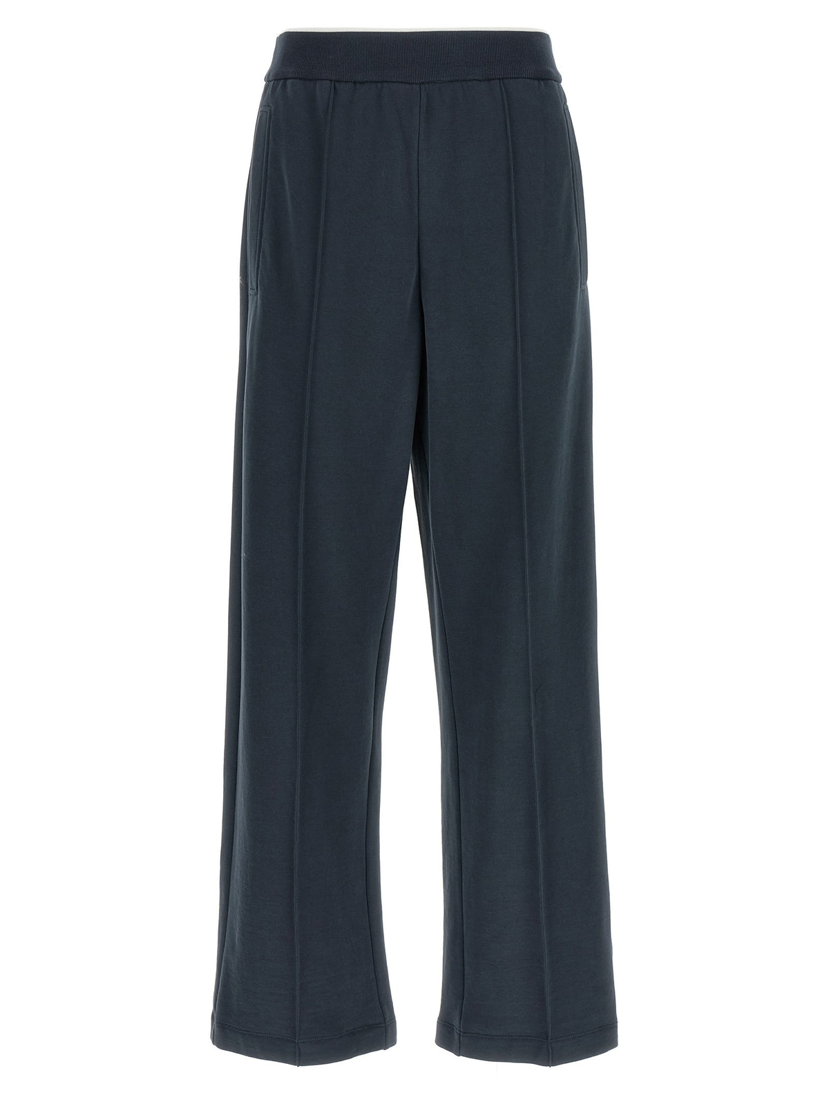 Blue Cotton Joggers (Workout Pants)