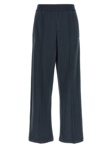 Blue Cotton Joggers (Workout Pants)