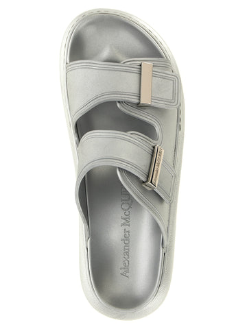 Silver Rubber Slides