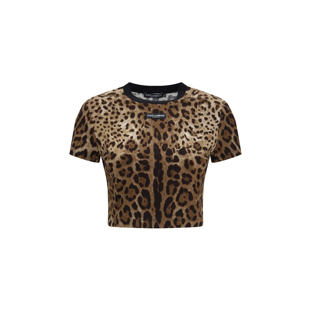 Beige Cotton T-Shirt